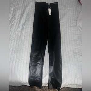 Brand New With Tags Black Leather Pants from Glam
